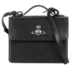 Medium Matilda, Leather, Black, MII, 2*